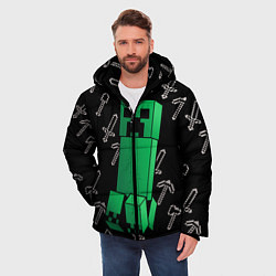 Куртка зимняя мужская MINERCRAFT, цвет: 3D-черный — фото 2