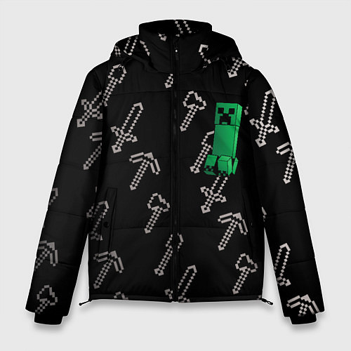 Мужская зимняя куртка MINERCRAFT / 3D-Черный – фото 1