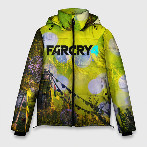Мужская зимняя куртка FARCRY4 / 3D-Черный – фото 1