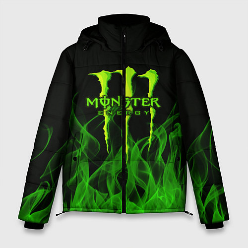 Мужская зимняя куртка MONSTER ENERGY / 3D-Черный – фото 1