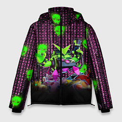 Куртка зимняя мужская Virus 8-Bit, цвет: 3D-черный