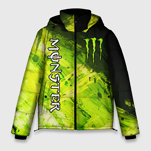 Мужская зимняя куртка MONSTER ENERGY / 3D-Светло-серый – фото 1