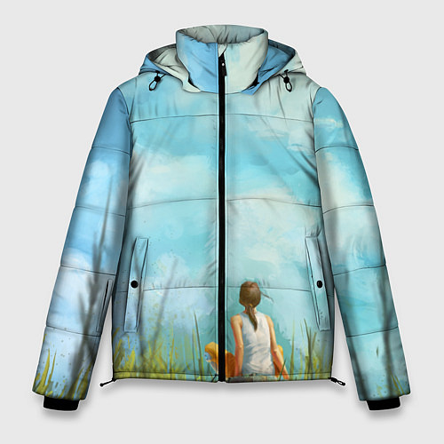 Мужская зимняя куртка Cloud ART / 3D-Черный – фото 1