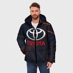 Куртка зимняя мужская TOYOTA, цвет: 3D-черный — фото 2