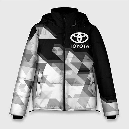 Мужская зимняя куртка TOYOTA / 3D-Светло-серый – фото 1