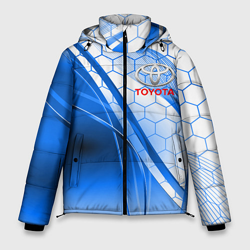 Мужская зимняя куртка TOYOTA / 3D-Черный – фото 1