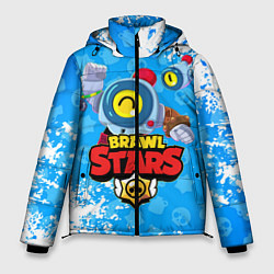 Куртка зимняя мужская BRAWL STARS NANI, цвет: 3D-черный