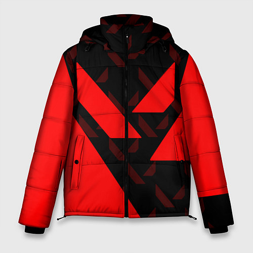 Мужская зимняя куртка Valorant / 3D-Черный – фото 1
