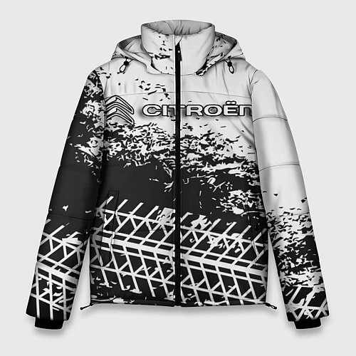 Мужская зимняя куртка CITROEN / 3D-Черный – фото 1