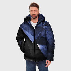 Куртка зимняя мужская GEOMETRY DARK, цвет: 3D-черный — фото 2