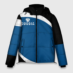 Куртка зимняя мужская Russia, цвет: 3D-черный