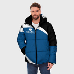 Куртка зимняя мужская Russia, цвет: 3D-светло-серый — фото 2