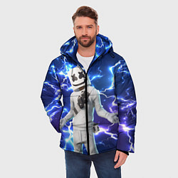 Куртка зимняя мужская FORTNITE x MARSHMELLO, цвет: 3D-черный — фото 2
