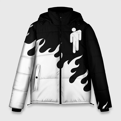 Мужская зимняя куртка BILLIE EILISH БИЛЛИ АЙЛИШ / 3D-Черный – фото 1