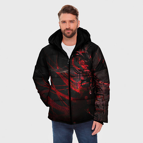 Мужская зимняя куртка DIGITAL 3D / 3D-Светло-серый – фото 3