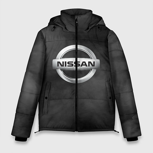 Мужская зимняя куртка NISSAN / 3D-Черный – фото 1
