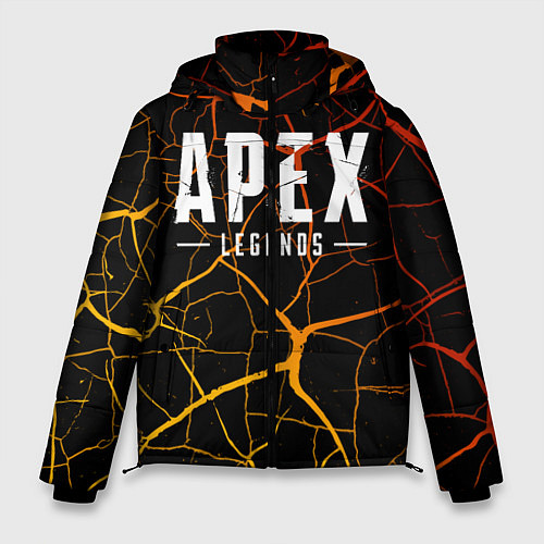 Мужская зимняя куртка Apex Legends / 3D-Черный – фото 1