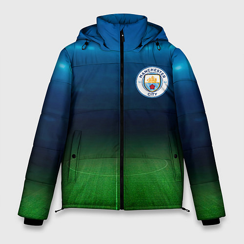 Мужская зимняя куртка MANCHESTER CITY / 3D-Черный – фото 1