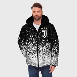 Куртка зимняя мужская JUVENTUS, цвет: 3D-черный — фото 2