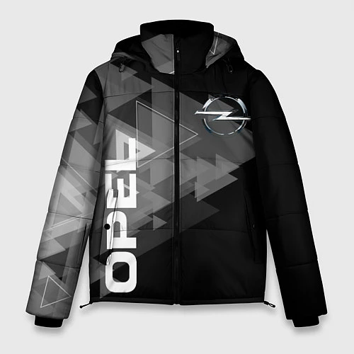 Мужская зимняя куртка OPEL / 3D-Черный – фото 1
