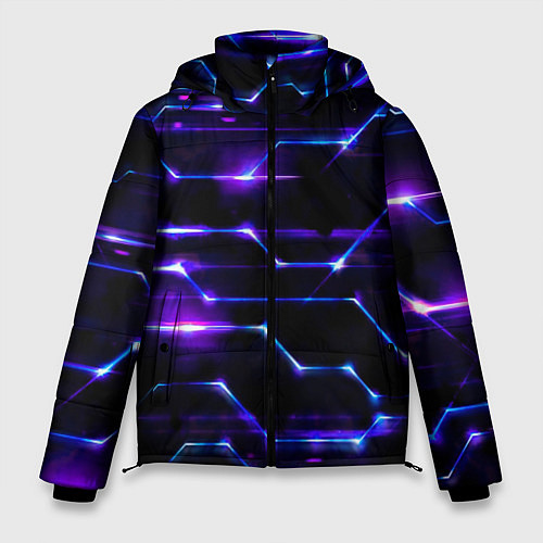 Мужская зимняя куртка Технологии будущее нано броня / 3D-Черный – фото 1