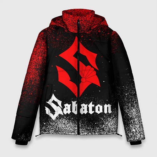 Мужская зимняя куртка Sabaton / 3D-Черный – фото 1