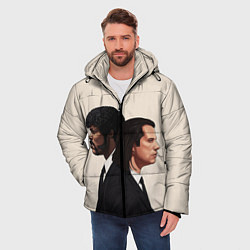 Куртка зимняя мужская Криминальное чтиво, цвет: 3D-черный — фото 2