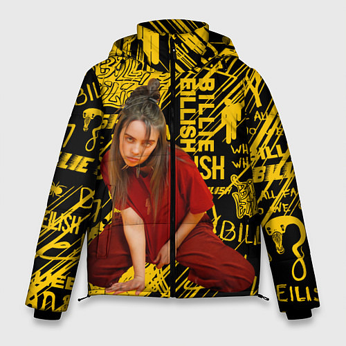 Мужская зимняя куртка Billie Eilish / 3D-Черный – фото 1