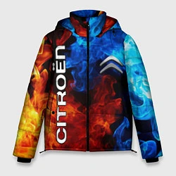 Куртка зимняя мужская CITROEN, цвет: 3D-черный