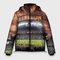 Куртка зимняя мужская FC BARCELONA, цвет: 3D-черный