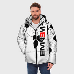 Куртка зимняя мужская Eminem, цвет: 3D-черный — фото 2