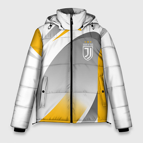 Мужская зимняя куртка Juventus Uniform / 3D-Черный – фото 1