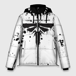 Куртка зимняя мужская The last of us подтеки, цвет: 3D-черный