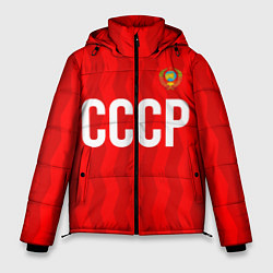 Куртка зимняя мужская Форма сборной СССР, цвет: 3D-светло-серый
