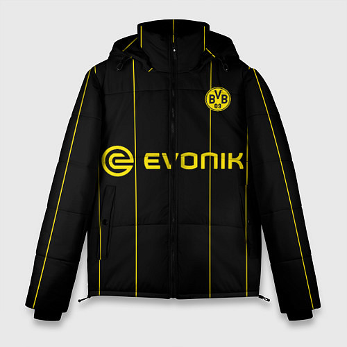 Мужская зимняя куртка BORUSSIA DORTMUND / 3D-Черный – фото 1