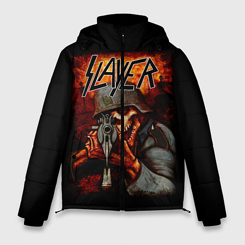 Мужская зимняя куртка Slayer / 3D-Черный – фото 1