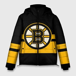 Куртка зимняя мужская BOSTON BRUINS NHL, цвет: 3D-черный