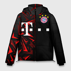 Куртка зимняя мужская FC Bayern Munchen Форма, цвет: 3D-красный