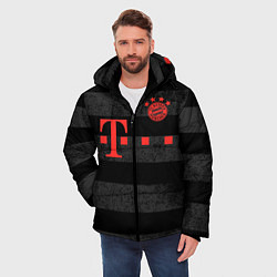 Куртка зимняя мужская FC Bayern Munchen, цвет: 3D-черный — фото 2