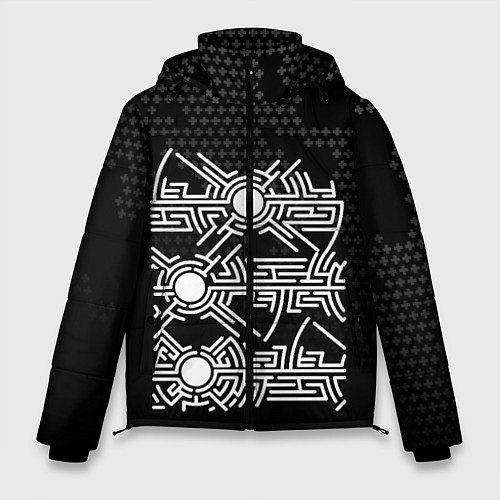 Мужская зимняя куртка МП OKO / 3D-Черный – фото 1