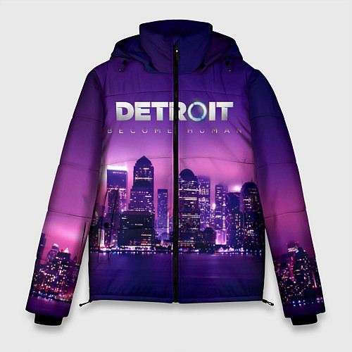 Мужская зимняя куртка Detroit Become Human S / 3D-Красный – фото 1
