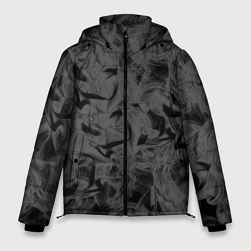 Мужская зимняя куртка Черная дымка / 3D-Черный – фото 1