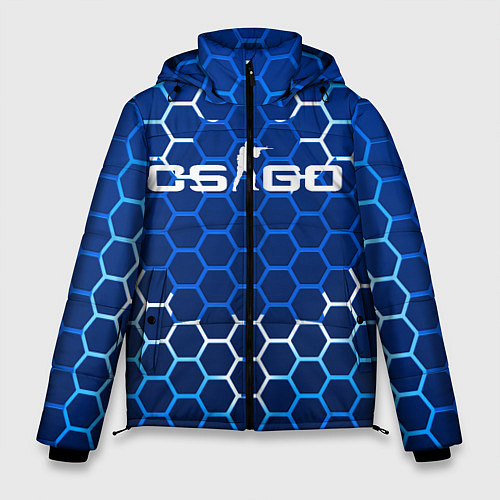 Мужская зимняя куртка CS GO / 3D-Черный – фото 1