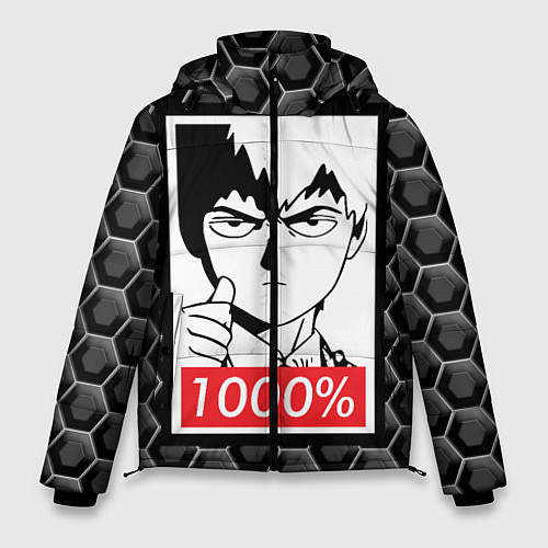 Мужская зимняя куртка 1000 / 3D-Черный – фото 1