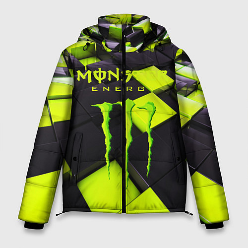 Мужская зимняя куртка MONSTER ENERGY / 3D-Черный – фото 1