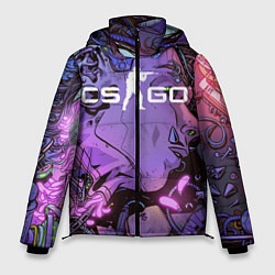 Куртка зимняя мужская CS GO, цвет: 3D-черный