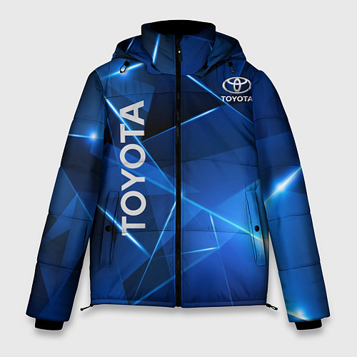 Мужская зимняя куртка Toyota / 3D-Черный – фото 1