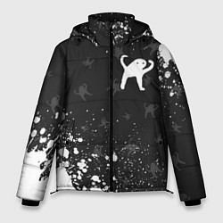 Куртка зимняя мужская ЪУЪ СЪУКА, цвет: 3D-черный