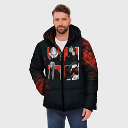 Куртка зимняя мужская BLACKPINK, цвет: 3D-светло-серый — фото 2