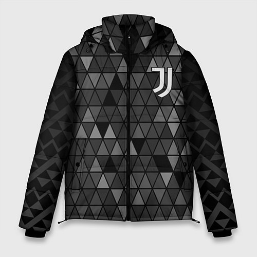 Мужская зимняя куртка Juventus Ювентус / 3D-Черный – фото 1